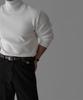 Baulopeulodeogteu Soft Double-Weave Turtleneck Knit [Ivory]