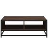 Vidaxl Stolik Kawowy, Brązowy Dąb 80X80X30 Cm, Materiał Drewnopochodny