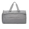 Dry and wet separation leisure travel bag, hand-held shoulder bag, solid color yoga fitness bag, large-capacity outdoor sports training bag