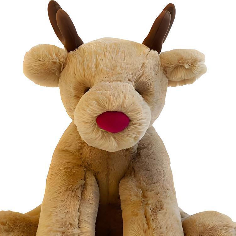 Jellycat Christmas Series Romie Reindeer Dolls Plush Doll 20cm Height In Sitting Posture