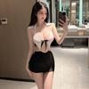 Women Secretary Teacher Role Play Costume Sexy Seductive Uniform Lingerie Set Hot Schoolgirl Office Fantasy Outfit for Couples
