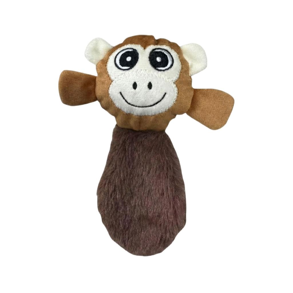 Interactive Squeaky Dog Toys Cartoon Animal Plush Pet Toys Resistant Teeth Grinding Chew Toys