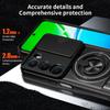 KEYSION Magnetic Phone Case for VIVO Y21d Y31 5G Y19S Pro Slide Camera Protection Upright Kickstand Ring Shockproof Back Cover