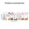 62KD Lovely Cartoon Themed Door Sticker Door Decal For Living Area Easy Apply Waterproof Home Decoration