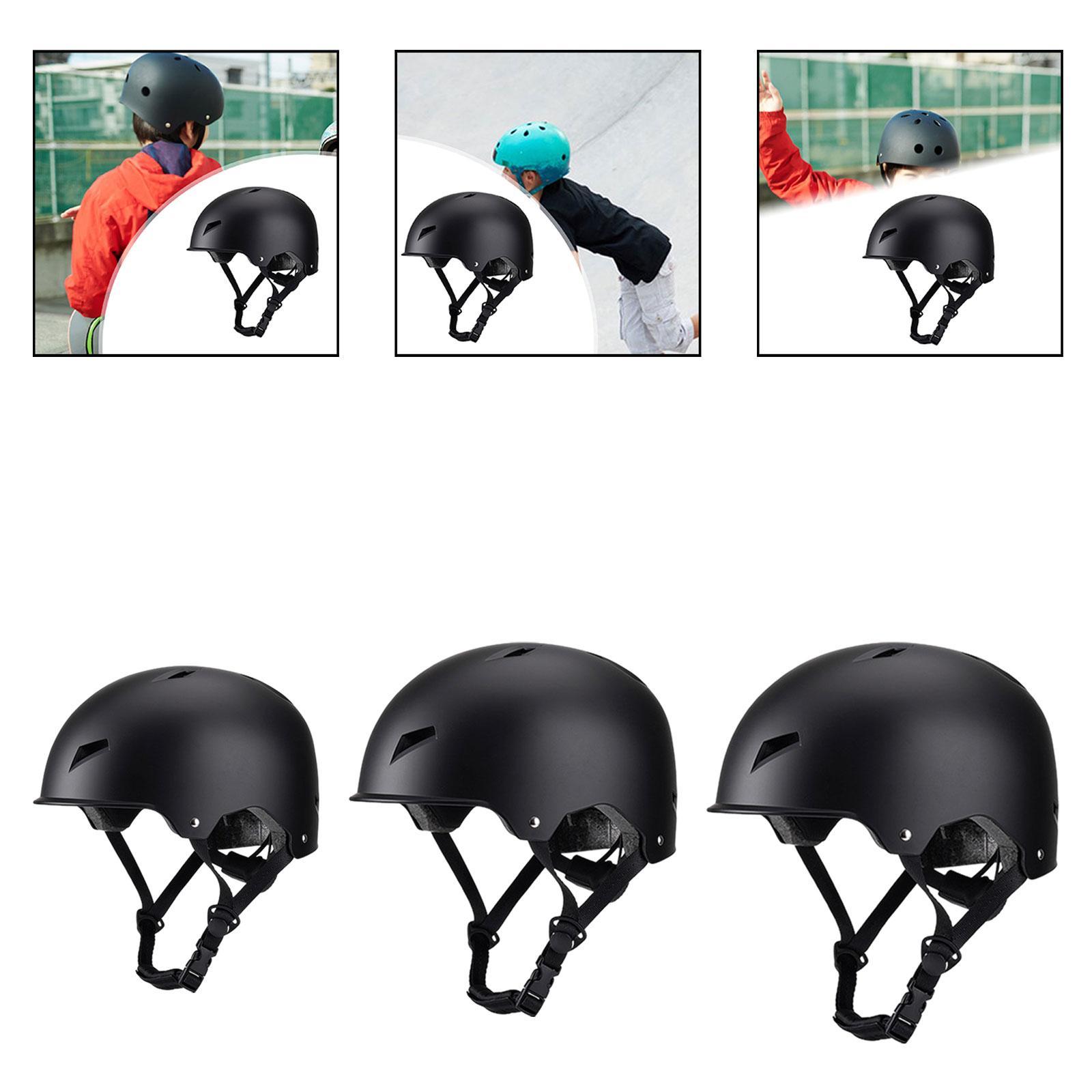 Bike Helmet with Detachable Pad Versatile Breathable Adults Kids Adjustable M
