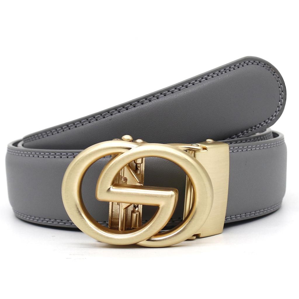 Genuine Leather Men's Belt - 10 Colors, Casual & Business, Soft Cowhide, Automatic Buckle Waistband