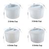 2/3/4/5Grids Silicone Distributing Cup Liquid Pigment Resin Color Mixing Cup Resin Cup for DIY Epoxy Resin Crafts Making Tools