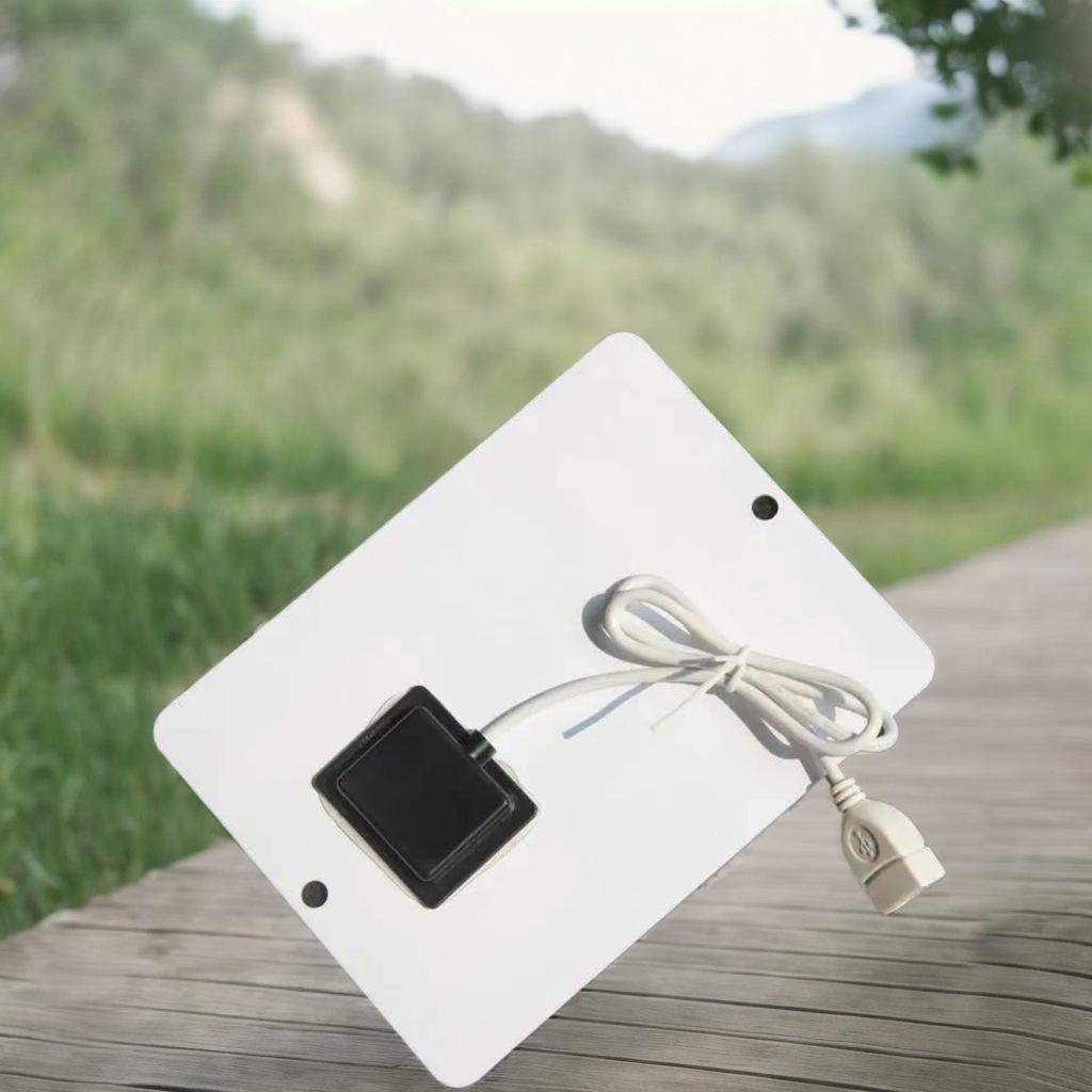 3W Monokristallines Solarpanel Tragbare Powerbank für Outdoor-Reisen und Mobile Überwachung