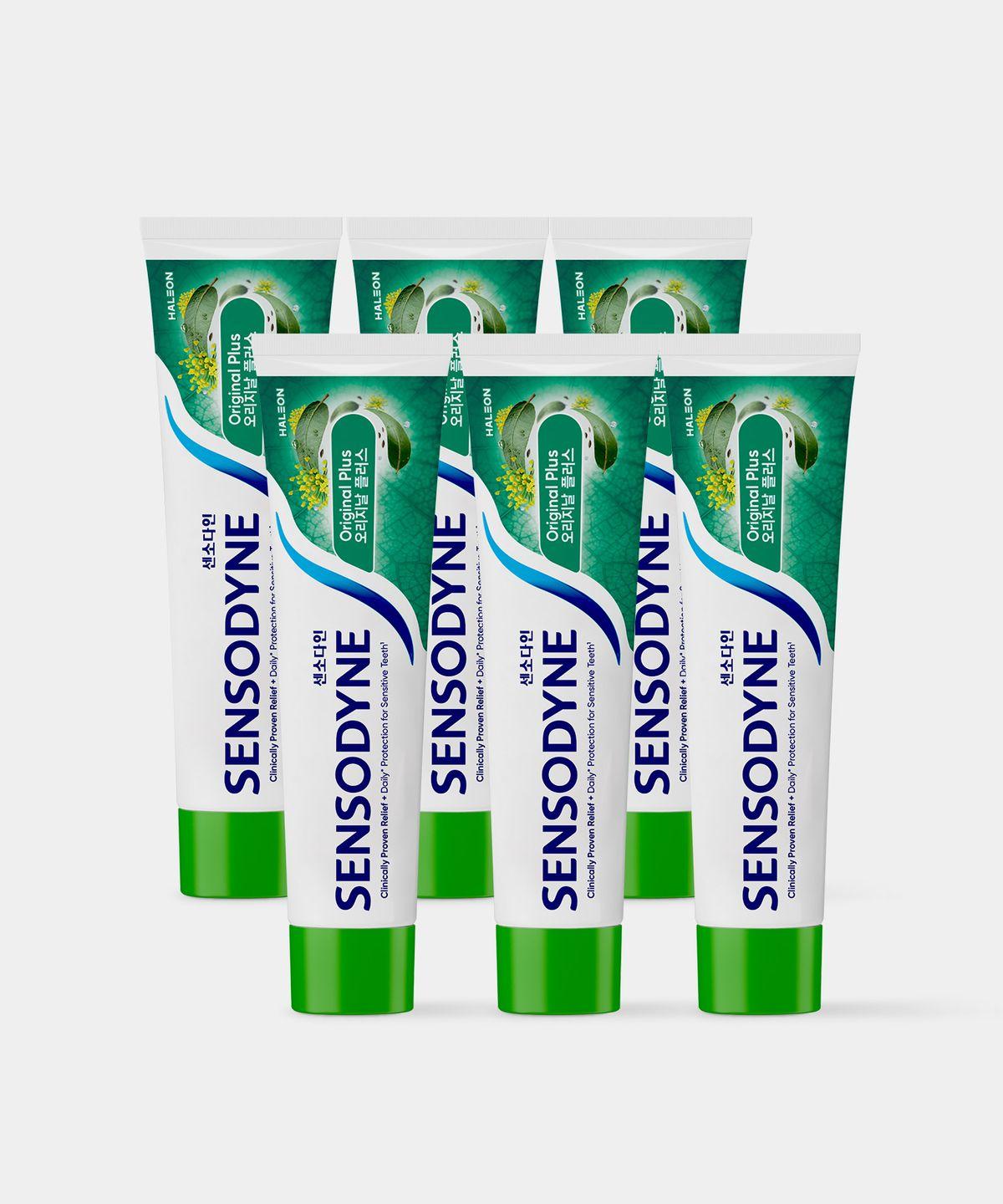 Sensodyne Original Plus Sensitive Toothpaste 100g x 6