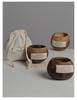 Coconut Shell Aromatherapy Candle with Essential Oil Incense Burner and Plant Wax Scented Candle Gift Set