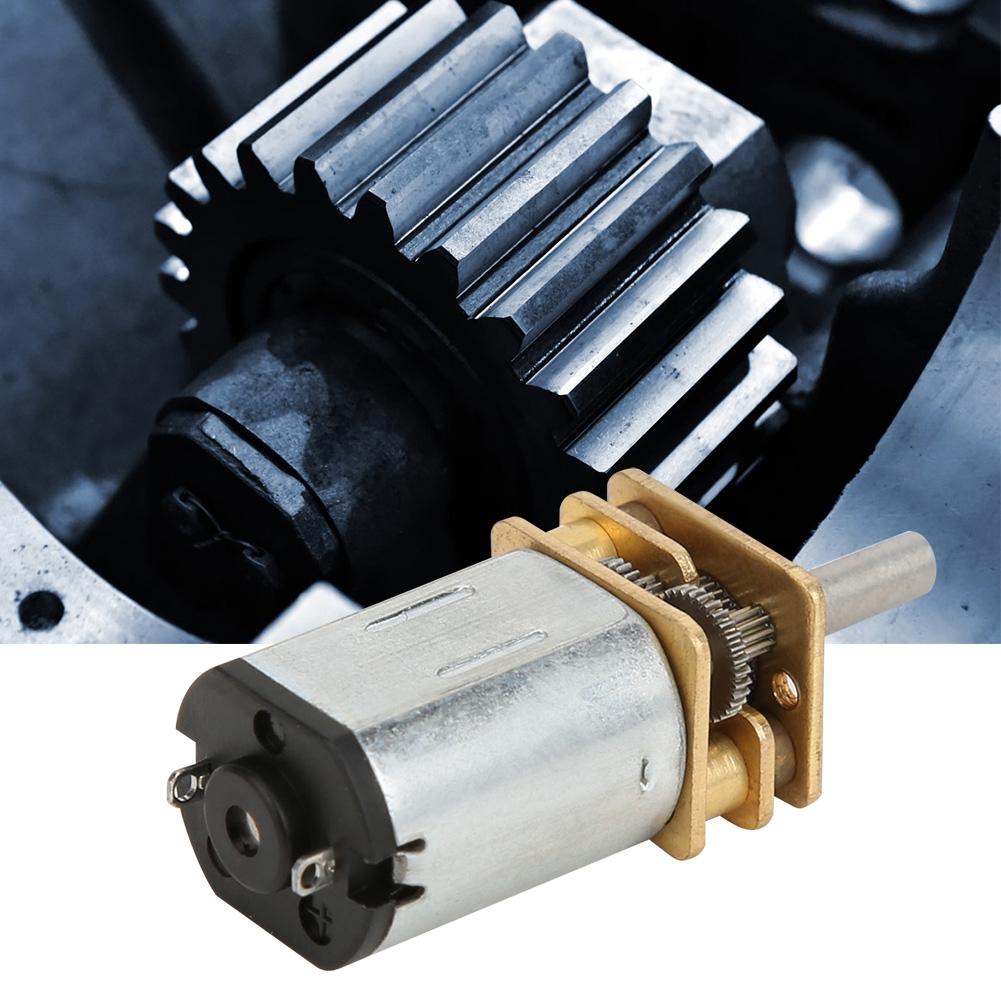 6mm Gearbox Motor All Metal Structure Low Noise High Torsion 300RPm 400RPm 500RPM DC6V