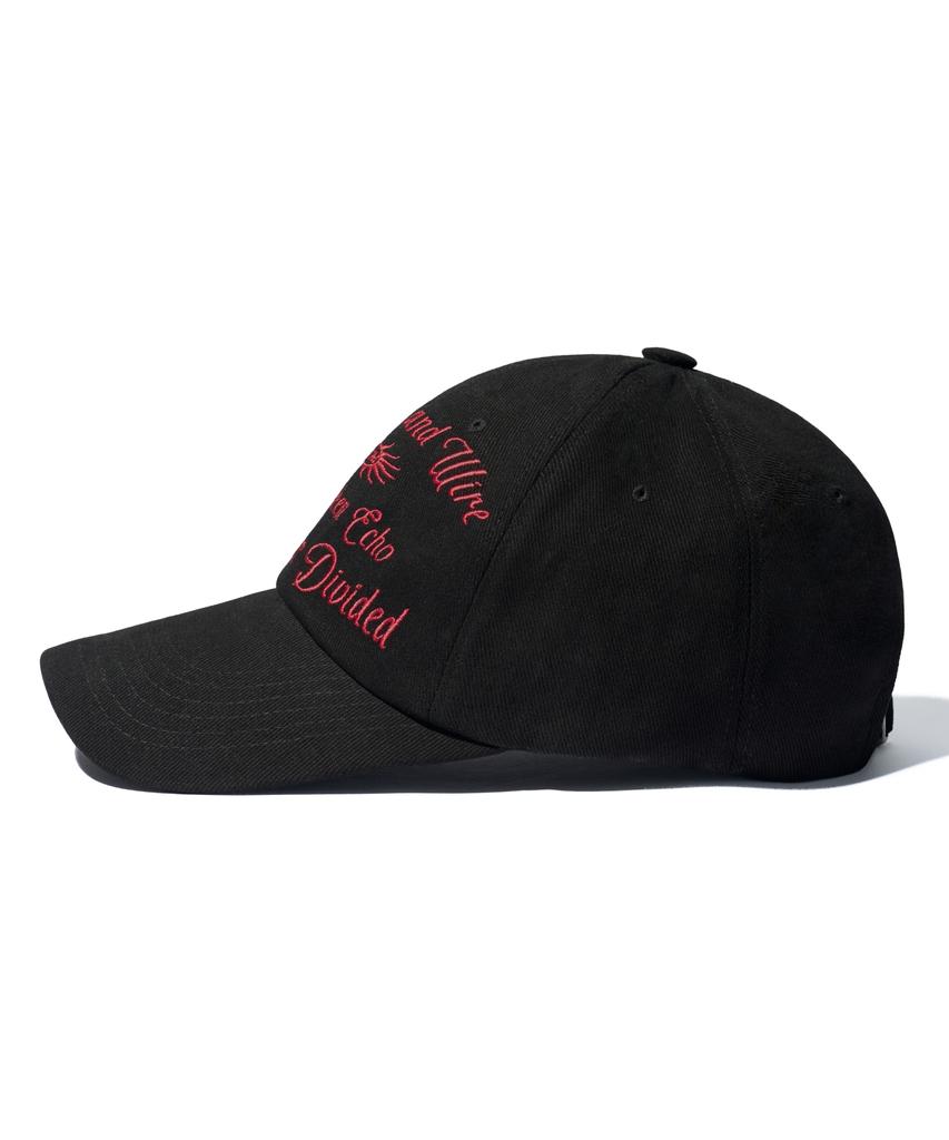 IDWS Whisper Letter Maxi Cap Black