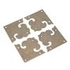 10PCS One Sided Antique Decorative Box Corner Vintage Metal Book Corner Protector  Corner Protectors