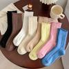 Autumn And Winter Wool Socks Children'S Love Lace Tube Socks Women'S Fungus Edge Japanese Stacking Socks Cashmere Women'S Socks