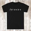 FRIENDS TV Show Men's Black Size S-5XL