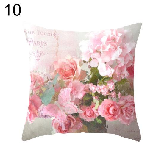 Είδη κρεβατιού κάλυμμα μαξιλαριού προστατευτικού μαξιλαριού Country Rose Square
