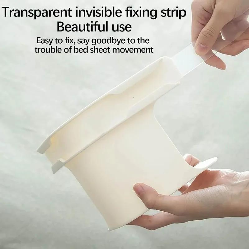 4Pcs Heavy Duty Bed Sheet Corner Tightener Clips High-Quality Durable Grippers for Bed Sheet Protectors