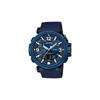 Série PRO TREK-Série PRG Montanhismo ao Ar Livre Movimento a Quartzo Pulseira de Lona Relógio Japonês e Coreano Relógio Masculino Mostrador Azul PRG-600YB-2