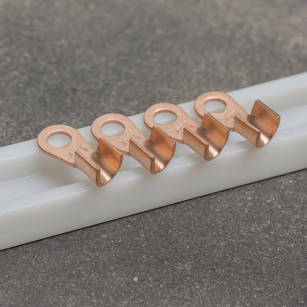 OT Type Crimp Terminals Solid Copper Binding Post Connector Open Mouth Cable  Crimping Application