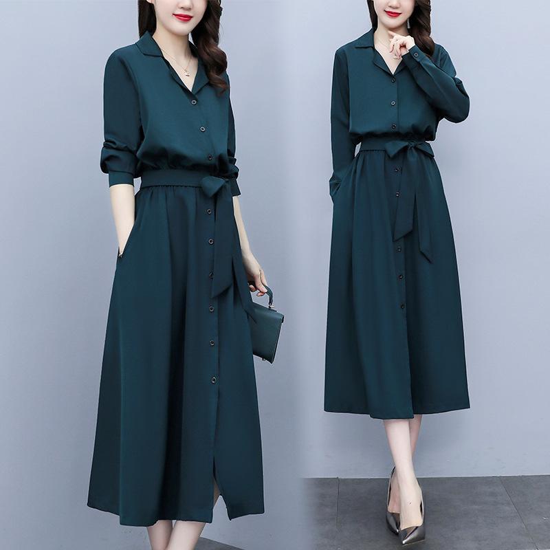 Весенне-летние элегантные платья для женщин — фото 4