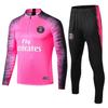Pařížský dres 2122 Pařížský tréninkový dres Dlouhý rukáv Poloviční zip Fotbalový tréninkový dres Pánský oblek Přímé dodání z velkoobchodu