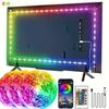 Remote Control Strip Light LED Lights Behind with Music Sync RGB TV Lights  for Bedroom Home Decor