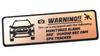 Honami Works SK D-F Forester Security Emblem 24 Hour Monitoring Dash Cam GPS Tracker Sticker (Pink Gold)