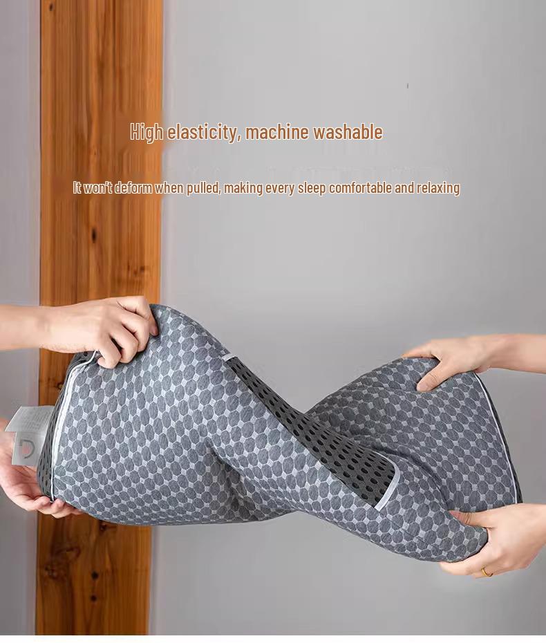 Poduszka pod szyję SPA - Trwały, nieodkształcający się rdzeń z dzianiny bawełnianej dla dorosłych - Idealna do użytku w domu, hotelu lub akademiku