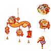 Cartoon Chinese Year Blessing Hanging Decoration Bell Pendant Lightweight Lunar