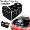 Car Trunk Organizer Eco-Friendly Super Strong Capacity Collapsible Non-Woven High Multi-use Storage Cargo Fabrics B H0J1