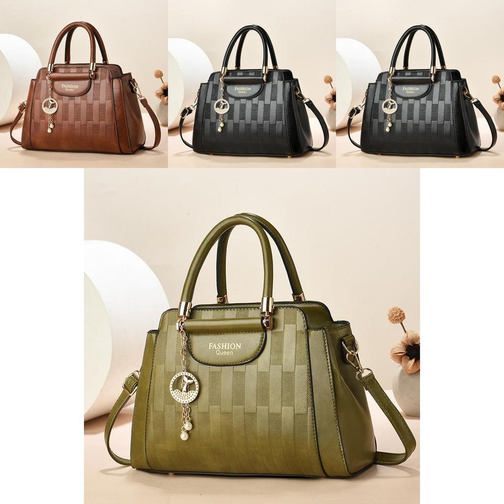 Chic And Spacious Pu Handbag For Women With Multiple Color Options And Comfort