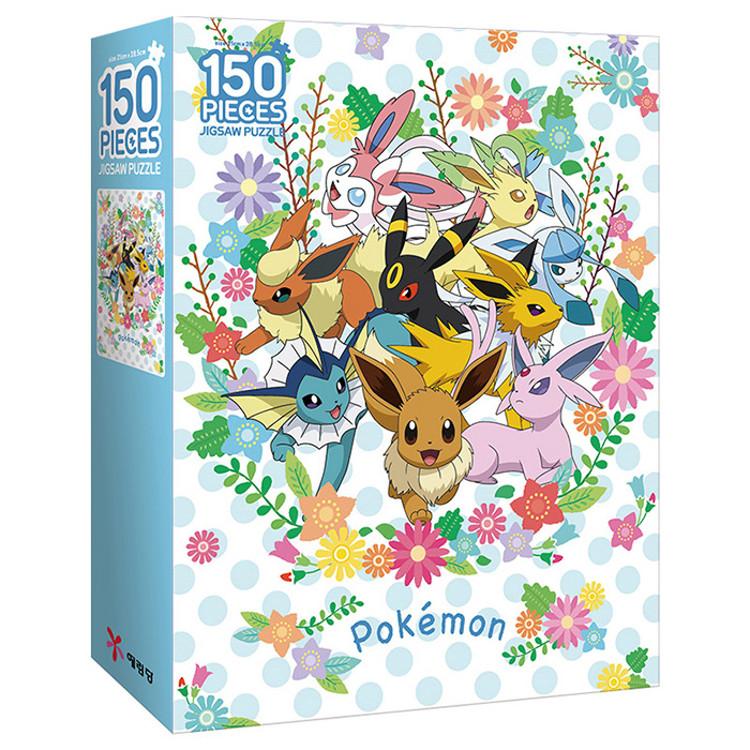 150-teiliges Puzzle – Pokémon Evoli und Freunde, beliebtes koreanisches Puzzle