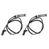 2PCS Rear ABS Wheel Speed Sensor 34526762466 For BMW E87 E88 E82 E90 E93 E92 120i 320i 318i 330i N46B20E N46B20CB N46B20CC