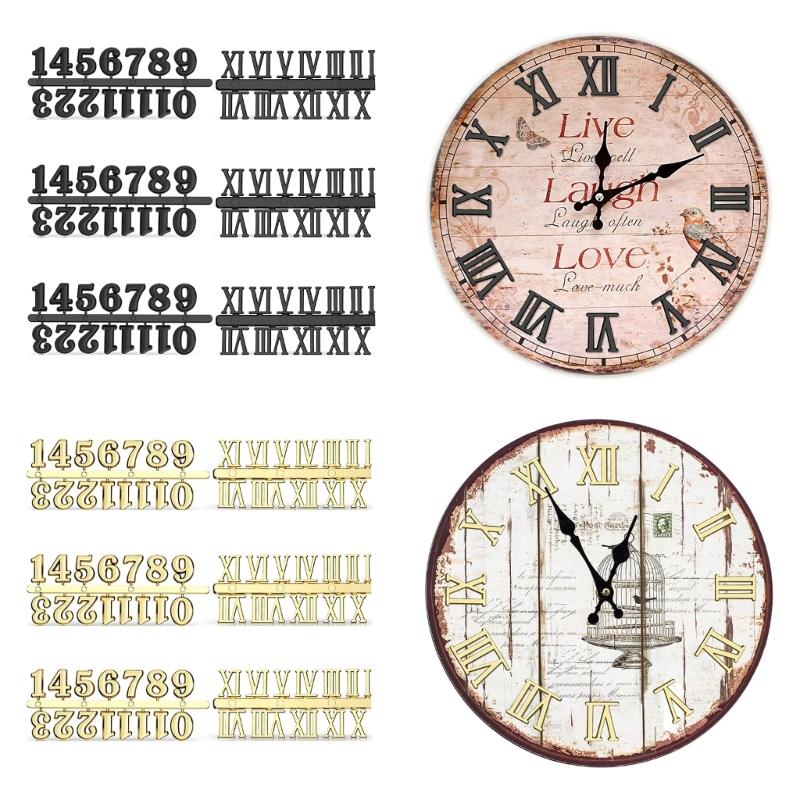 DIY Digital Watches Number for Replacement Repair Watches Equipment Easy Installation Number for Enthusiasts