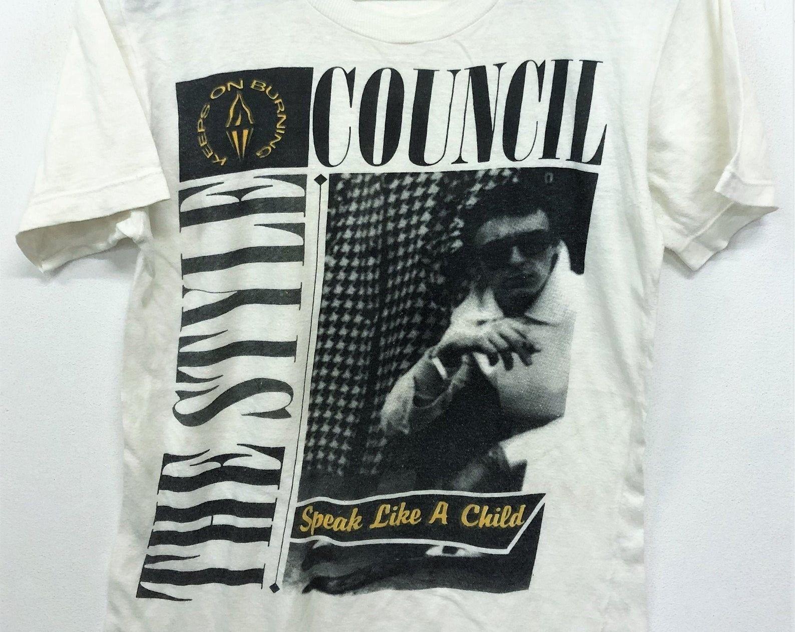 Rare The Style Council - Speak Like A Child T-Shirt Men and Women S-4XL SE510 S