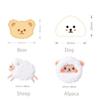 Sheep DIY Sew On Stripes Bear Dog Badges Applique Stickers On Clothes Iron On Patches