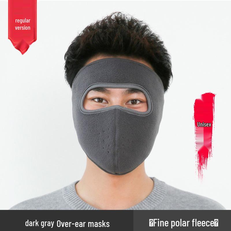 Winter Cycling 2-in-1 Windproof Mask with Ear Protection for Men and Women