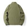 Large Size Jacket Jacket Spring and Autumn Winter New Men's Jacket Korean Version Trendy Handsome Imitation Denim Jacket Top Men