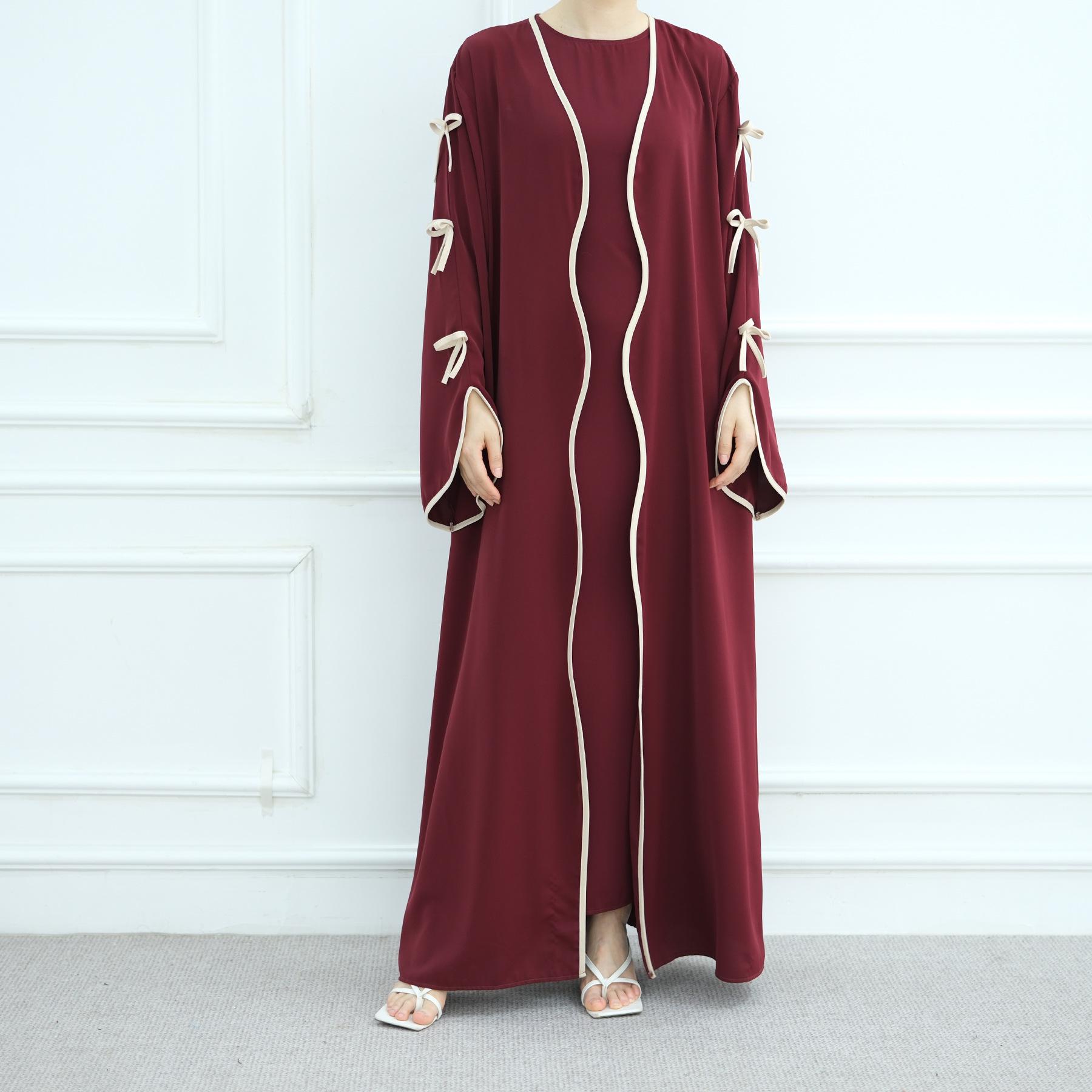 

2025 Кардиган с бантом Loriya Pure Beauty и внутреннее платье Large