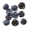 Nomocale 10pcs Car T10 Instrument Indicator Lamp Holder Compact Wedge Base Bulb Socket Bracket