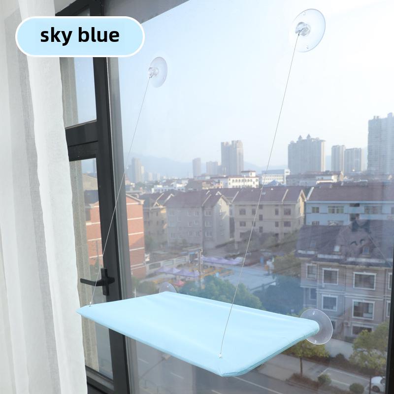 

Гамак для котячого вікна: Ліжко для засмаги з присосками на всі сезони Color box package