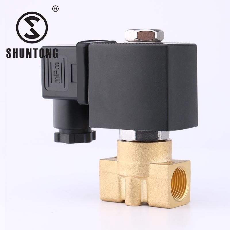 

STP21-04-AC220V High-Temp High-Pressure Brass Solenoid Valve, 4mm, 1.6mpa, Water Inlet B21 Coil AC220V