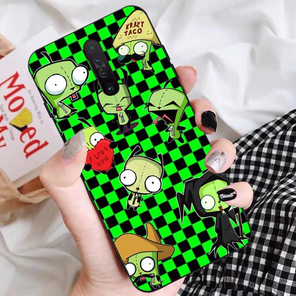 Invader Zim Anime Phone Case For Redmi 5 6 7 8 9 10 Plus Pro 6 7 8 9 A GO K20 K30 K40 Pro Plus F3 Fundas