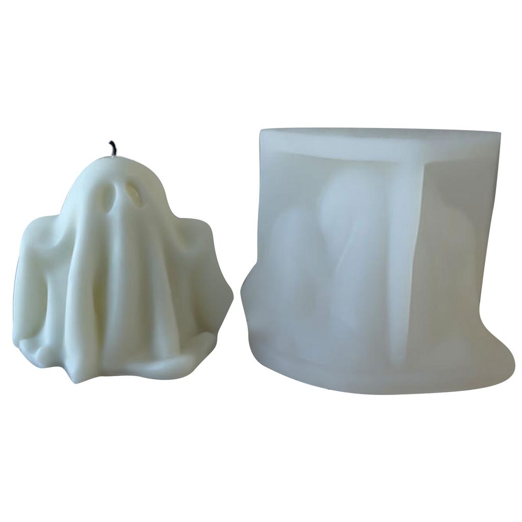 Specter Silicone Molds Epoxy Resin Mold DIY Scented Candle Mold Table Ornament Making Tool for Making Craft Supplies