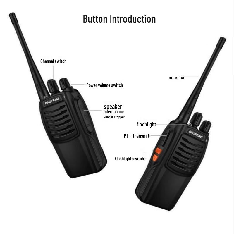 Baofeng BF-C1 Two-Way Radios (Pair) (CN version)
