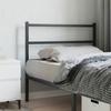 VidaXL Black Metal Headboard 107 Cm 355395