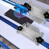 1Pc Blue Feather Board 16.5*13*1.4cm Woodworking Feather Table Workbench DIY Extension Flip Board For Handmaking Accessories