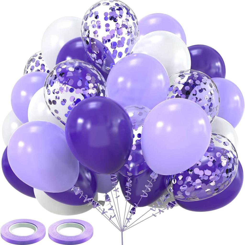 30-Piece Matte Balloon Set for Birthdays and Weddings, Vacuum-Packable
