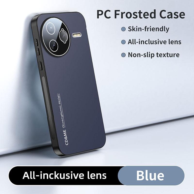 Luxusní nárazuvzdorný AG matný kryt pro XIAOMI POCO F7 Ultra F7 Pro Magnetický PC Matný 360stupňový Stojan Ochranný kryt