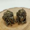 Brass  Lanyard Bead Tribal Female Soldier Brass  Bead Vintage Parachute Cord Beads for Bracelets Pendants Enduring